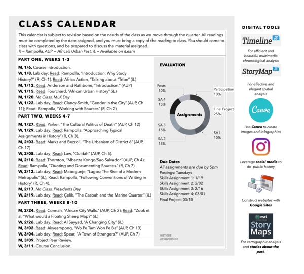 Calendar and Tools