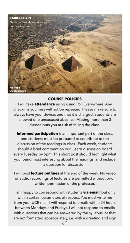 Course Policies